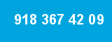 918 367 42 09 918 367 42 09